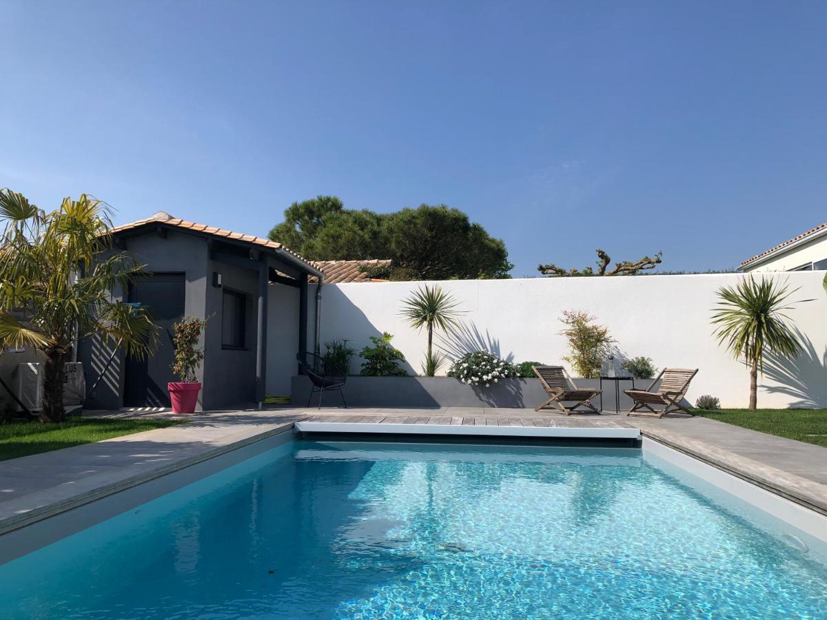 Maison M, Chambre Privee Acces Jardin Piscine Et Jacuzzi Pres De La Rochelle La Rochelle  Exterior photo